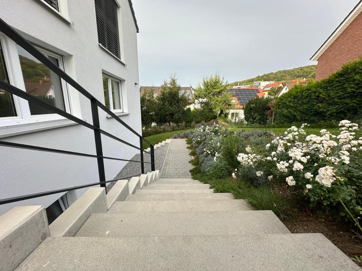 Modernes Apartment Mit Eigener Terrasse & Garten Aalen Zewnętrze zdjęcie